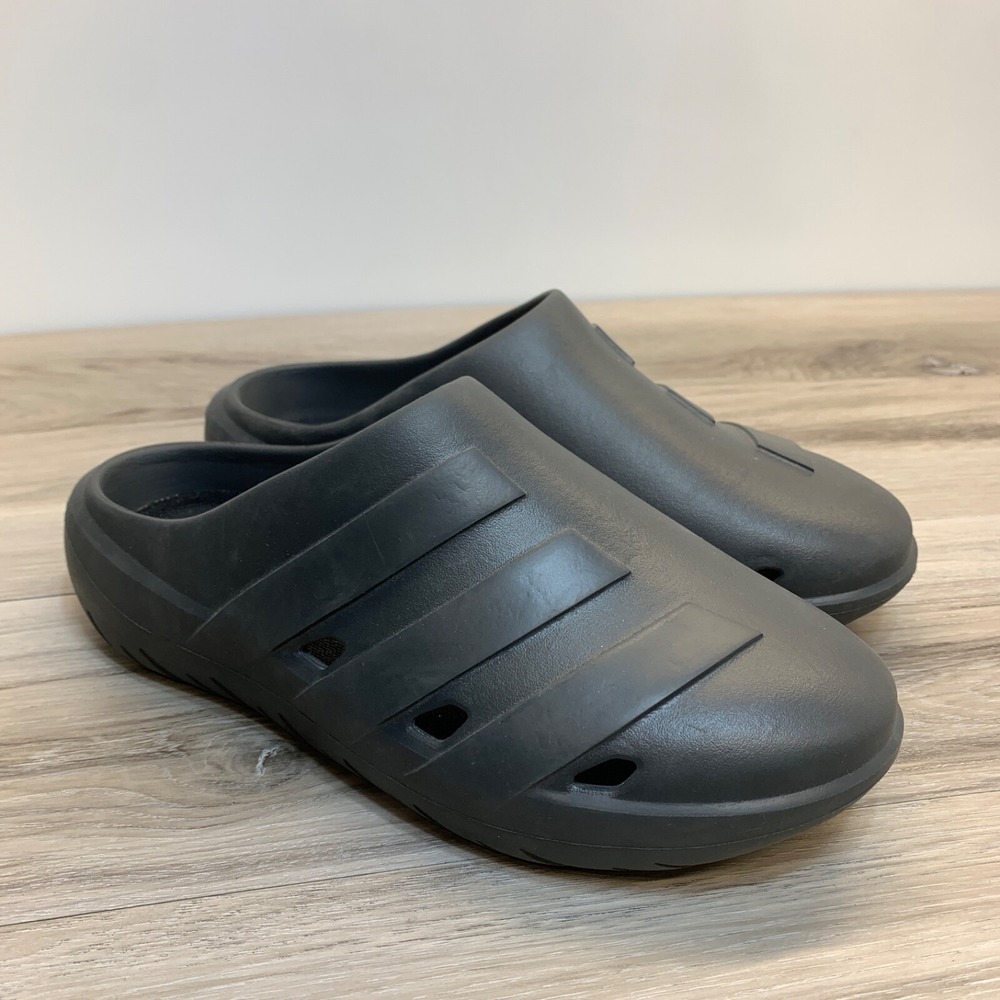 Adidas Adicane Clogs Black Size 6 39 Comfort Recovery‎ Slides Lightweight HQ9918